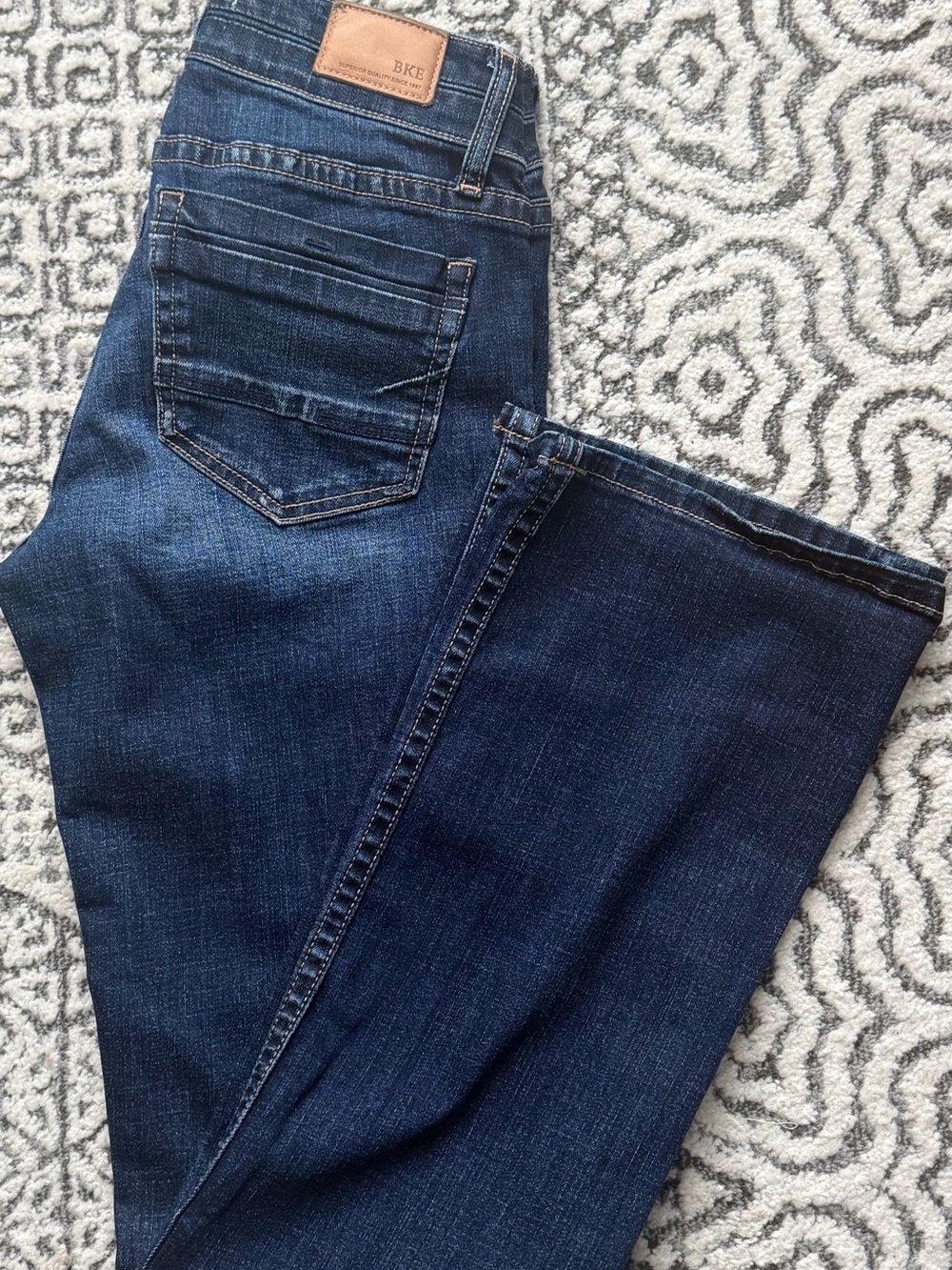 BKE Stella Dark Indigo Bootcut Jeans